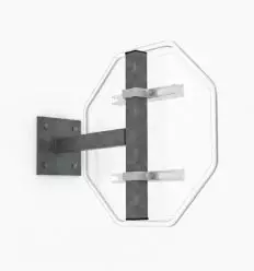Fixation murale pour perpendiculaire