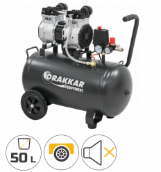 Compresseur silencieux 50L