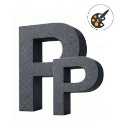 Lettre Géante Résinée