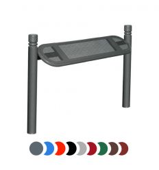 Banc Assis Debout en acier 2 pieds