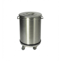 Photo : Poubelle pour liquide inox 50 L