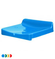 Siège de tribune sans dossier coloris différents