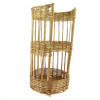 Claie à pain ronde en osier 27,5 x 52 cm