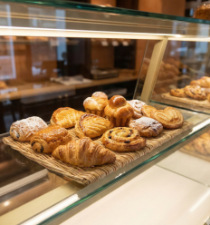 Grille de présentation viennoiseries