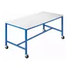 Table de travail avec roulettes