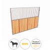 Separation en bois pour box chevaux
