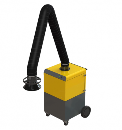 Aspirateur de fumée avec bras d'aspiration