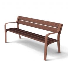 Banc Public Plastique Recyclé