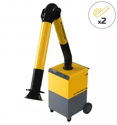 Extracteur de fumée mobile 26 m2