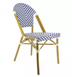 Chaise textilène empilable