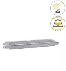 Planche acier galvanisé pour échafaudage