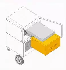 Cassette filtre HEPA