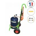 Photo : Desherbeur Thermique Gaz 1 Brûleur avec Chariot