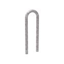 Photo : Arceau vélo en U acier Acier galvanisé - H. 870 x L. 300 x Ø 50 mm - À sceller - Sans Signalétique