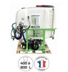 Pulverisateur 3 points avec cuve de rinçage 400 à 800 L