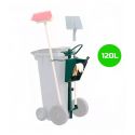 Photo : Chariot de Voirie pour conteneur plastique 120 L