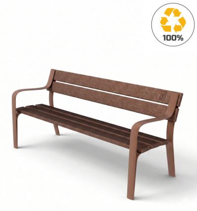 Banc Public Plastique Recyclé
