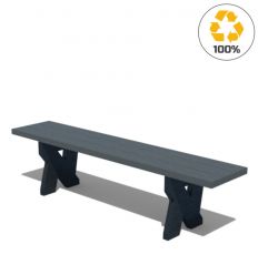 Banquette Design Plastique Recyclé