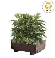 Jardinière en plastique recyclé