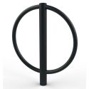 Photo : Arceau vélo rond en acier Gris anthracite RAL 7016 - À sceller