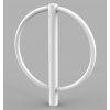Arceau vélo rond en acier blanc RAL 9010