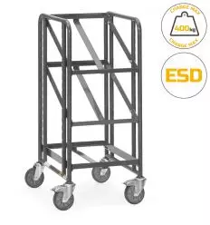 Chariot ESD porte bacs