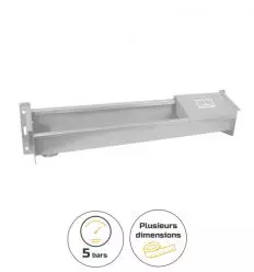 Abreuvoir mural pour ovin en inox