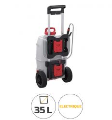 Pulvérisateur électrique sur roues 35l