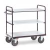 Chariot antistatique 500 kg 3 plateaux