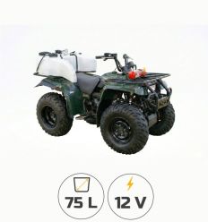 Pulvérisateur pour quad avec pompe électrique 12V 75L