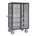 Photo : Chariot ESD armoire roulante grillagée 1000 x 680 mm