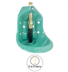 Abreuvoir ovin avec soupape tubulaire Raccord mâle ½"