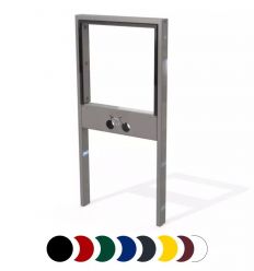 Arceau vélo acier carré sans signalétique