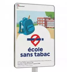 Panneau Ecole Sans Tabac