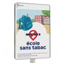 Photo : Panneau Ecole Sans Tabac Aluminium composite - 210 x 297 mm