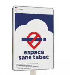 Panneau Espace Sans Tabac