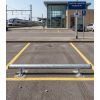 Butée parking acier