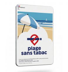 Panneau Plage Sans Tabac
