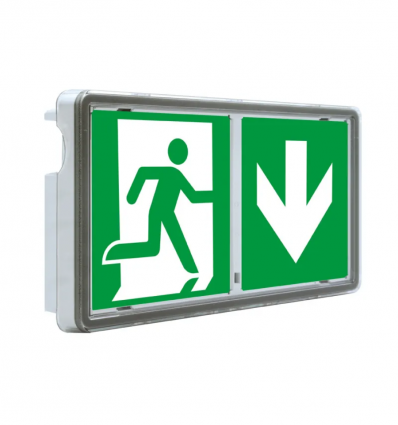 Bloc sortie de secours BAEH mur