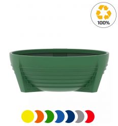 Jardinière en polyéthylène de diamètre 100 cm - 8 couleurs possibles