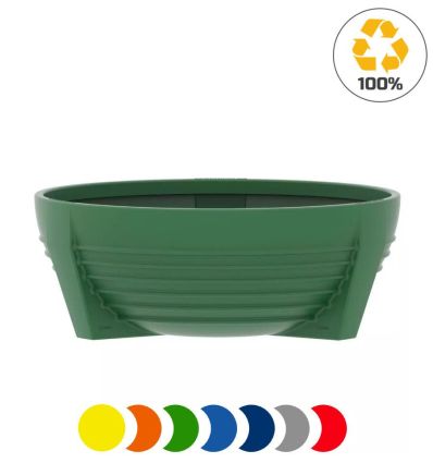 Jardinière en polyéthylène de diamètre 100 cm - 8 couleurs possibles