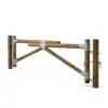 Barrière Pivotante En Bois