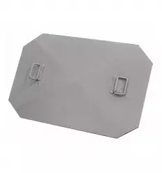 Couvercle pour caisse palette métallique