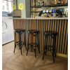 Tabouret de bar en bois