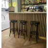 Tabouret de bar en bois