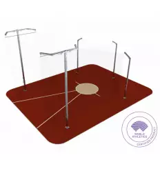 Cage de lancer de disque