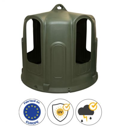 Cloche a foin cheval