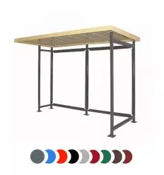 Abribus scolaire en acier