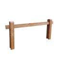 Photo : Barrière coulissante bois Non - 2,5 m