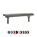 Photo : Banquette en acier pour abribus Gris Procity